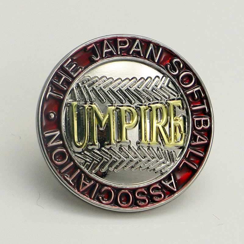 Stoving varnish badge