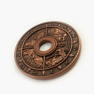 Metal antique challenge coins