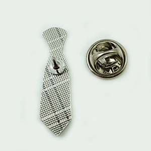 Men's tie shaped pin