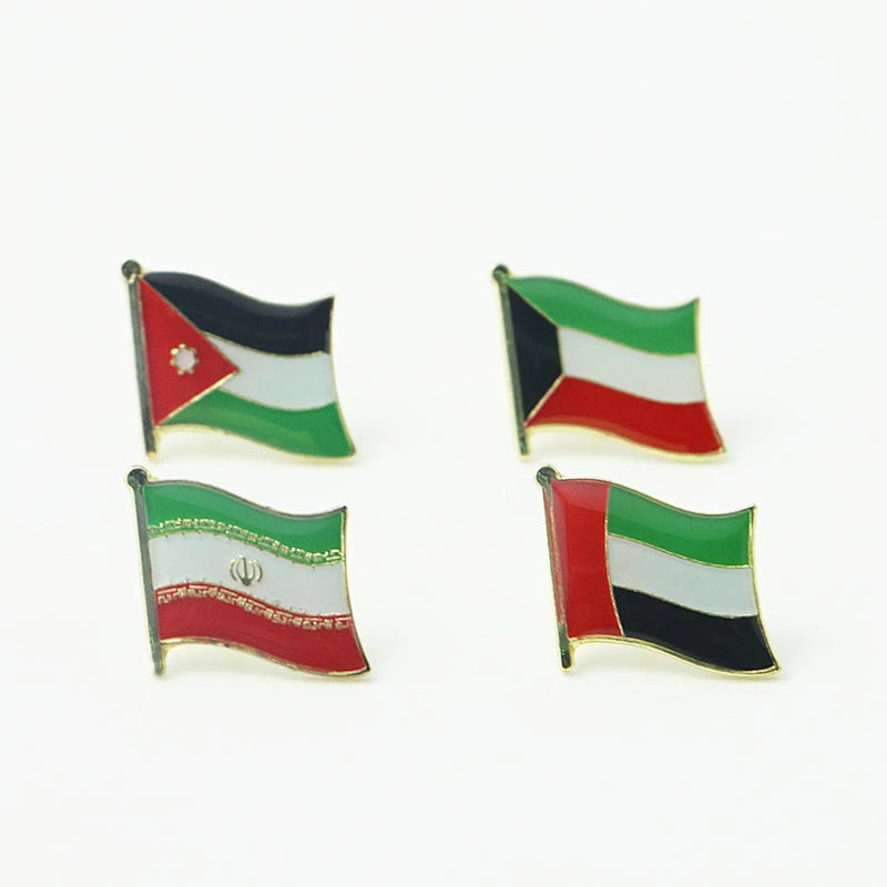 Middle eastern flag pin