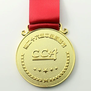 Zinc Alloy Metal Sports Souvenir Gold Medal