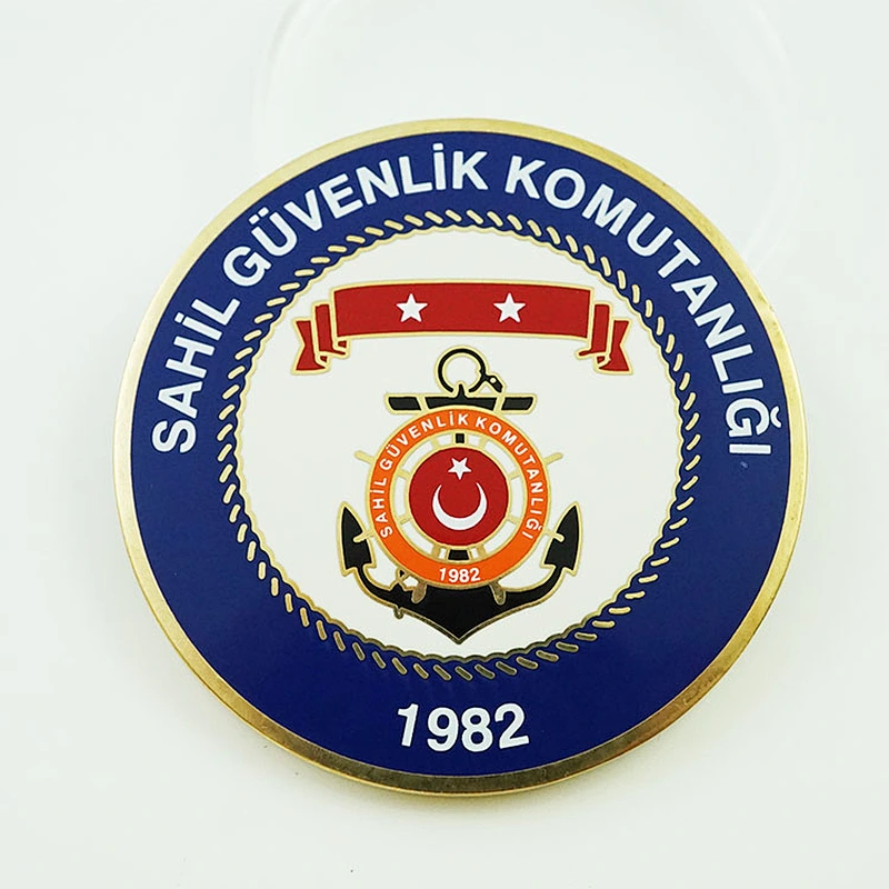 Soft enamel souvenir coin