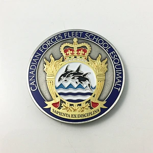 Royal Canadaian navy challenge coin