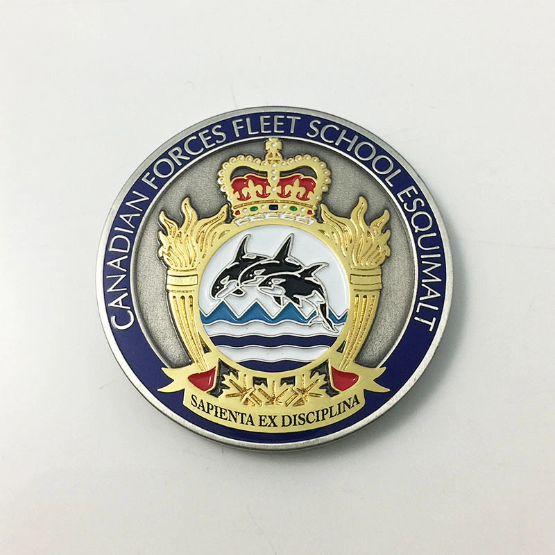 Royal Canadaian navy challenge coin