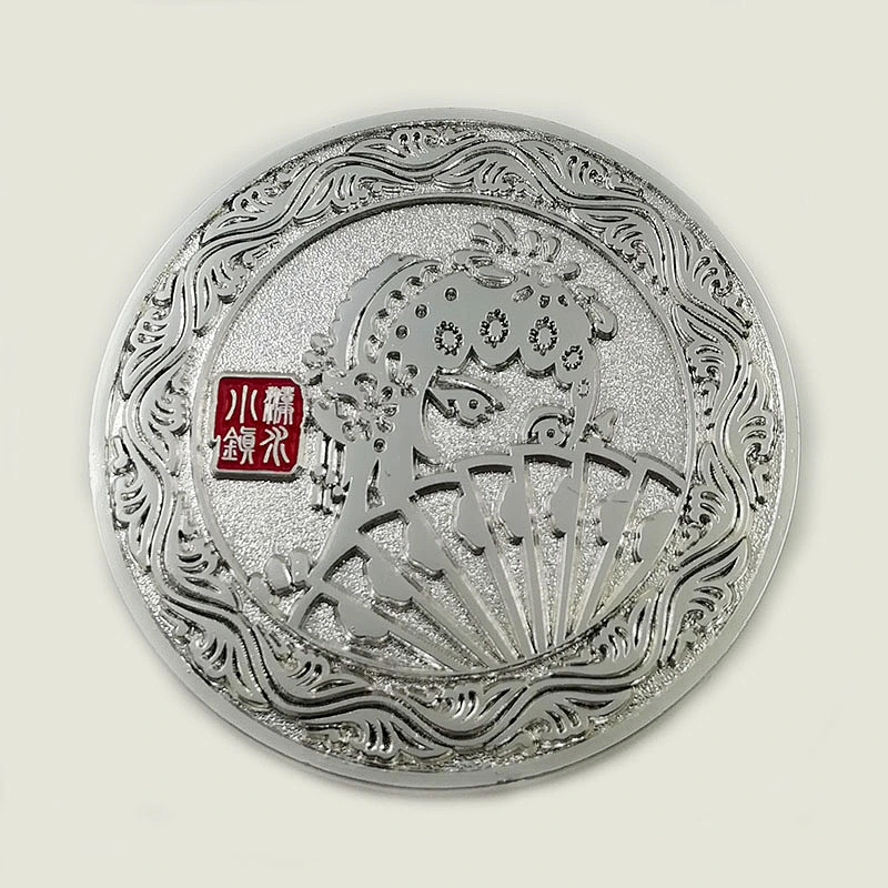 Sliver souvenir metal coin