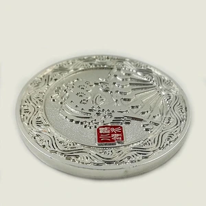 Sliver souvenir metal coin