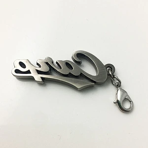Letter shape keychain