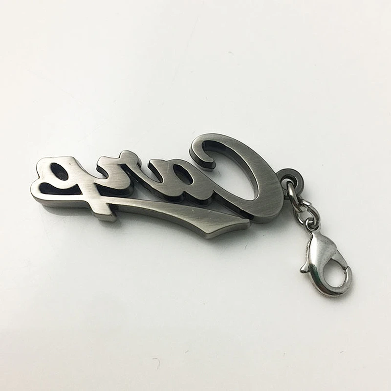 Letter shape keychain
