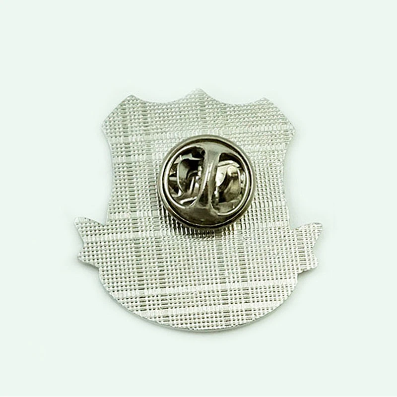Metal enamel school symbol lapel pins
