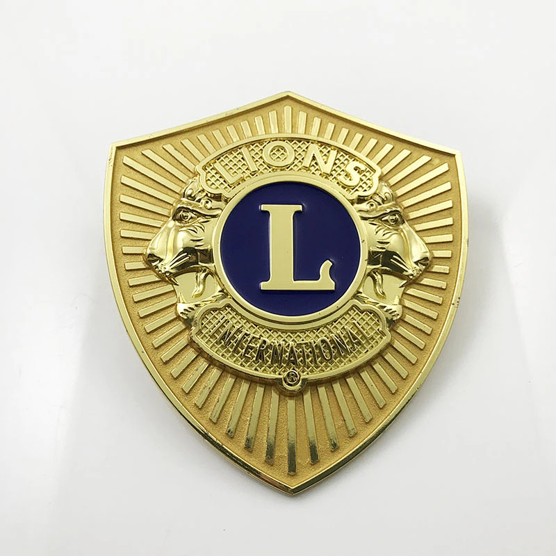International Lions club custom 3D car emblem