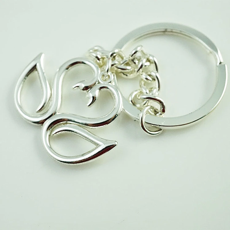 Swan keychain