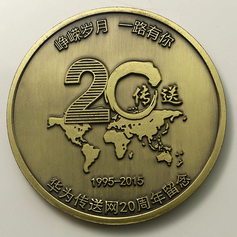 lion design cheap custom metal coin