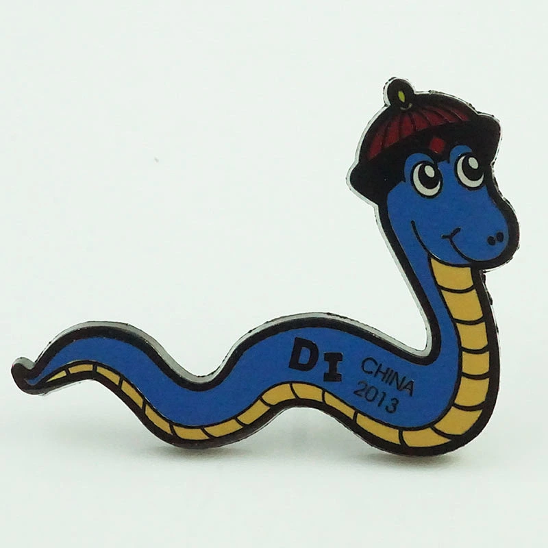 Soft enamel pin