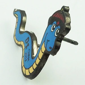 Soft enamel pin
