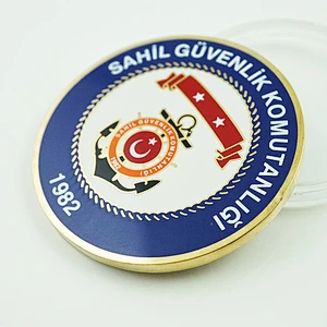Soft enamel souvenir coin
