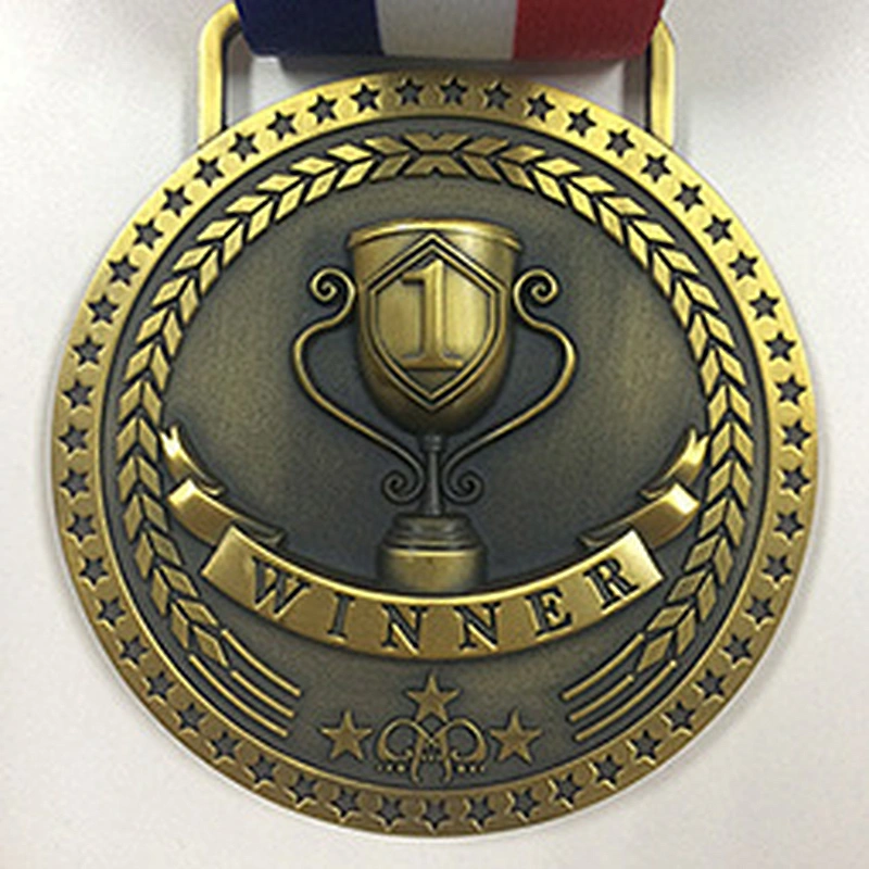 Custom sport medals with trophies