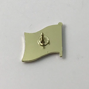 Custom American flag lapel pin badge