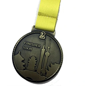 Finisher 10km marathon medal