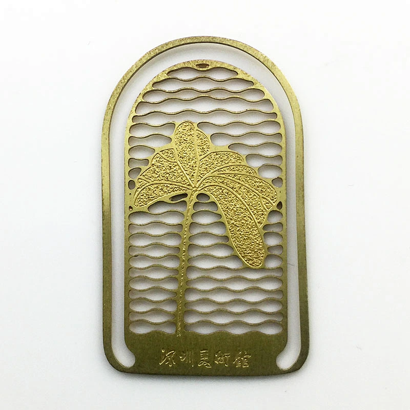 Metal hollow unique bookmarks