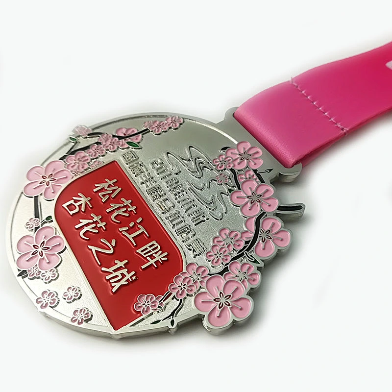 marathon running medal