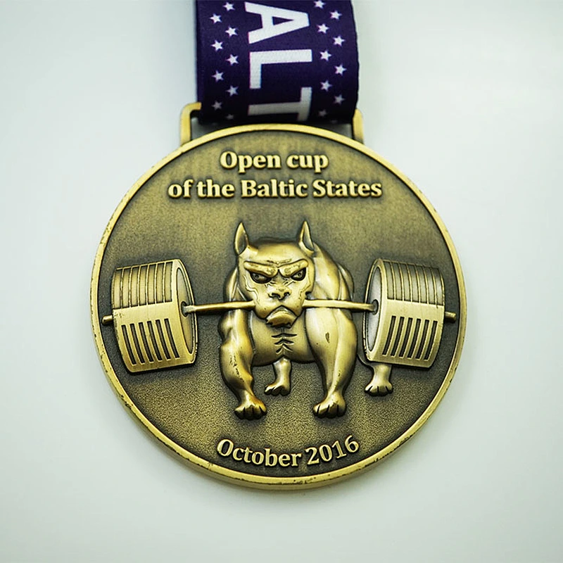 Powerlifting Award Medals