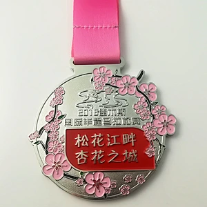 marathon running medal