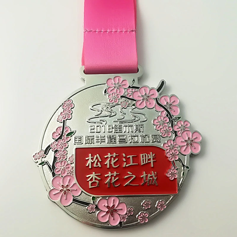 marathon running medal