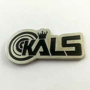 Metal letter lapel pin badge