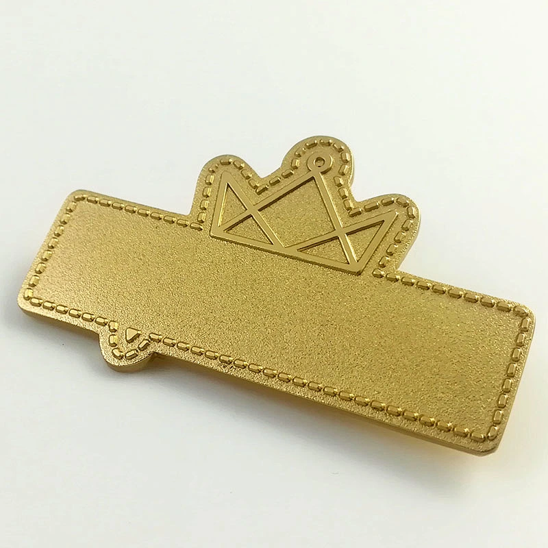 Custom metal name badges