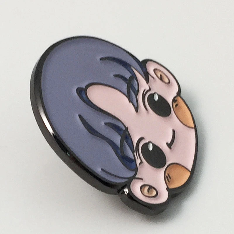 Cute boy head pin