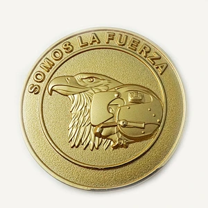 Gold 3d challenge metal old coins for sale