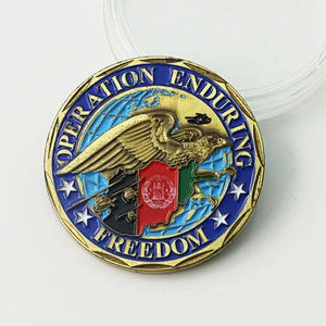 Operation Enduring Freedom Afghanistan challenge coin