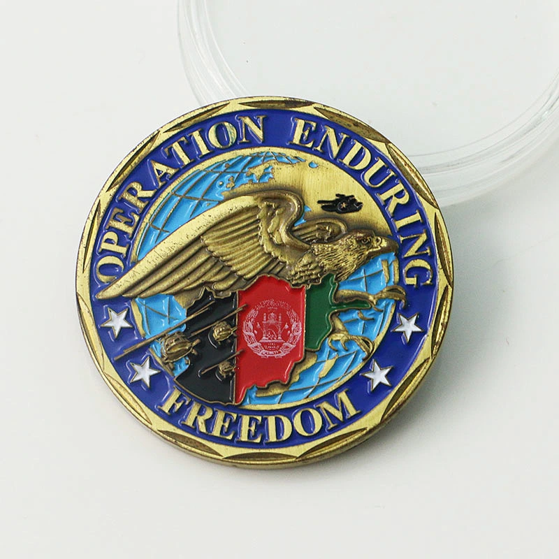Operation Enduring Freedom Afghanistan challenge coin