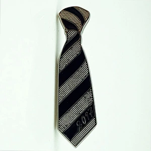 Men's tie shaped pin