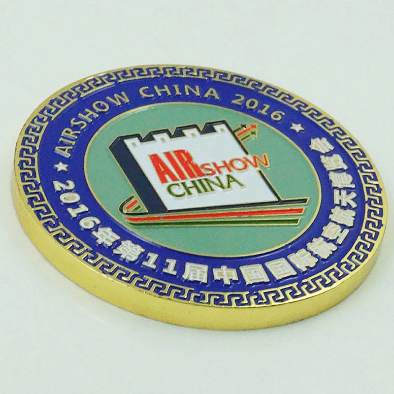 Color filling air coin