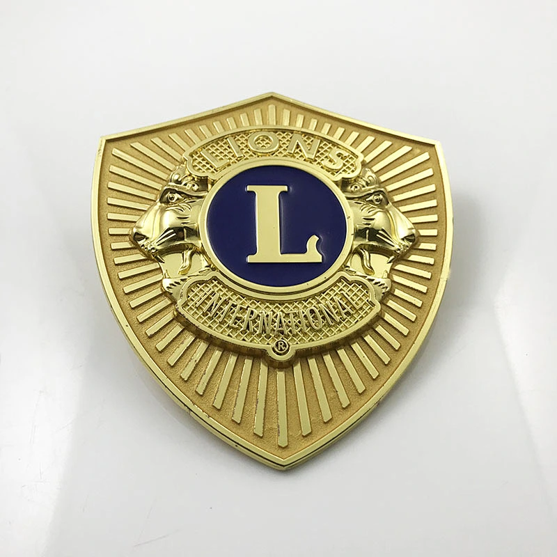 International Lions club custom 3D car emblem
