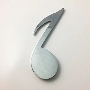 metal musical keychain
