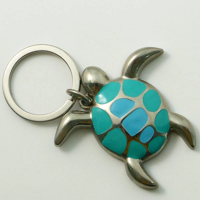 Custom cute turtle keychain
