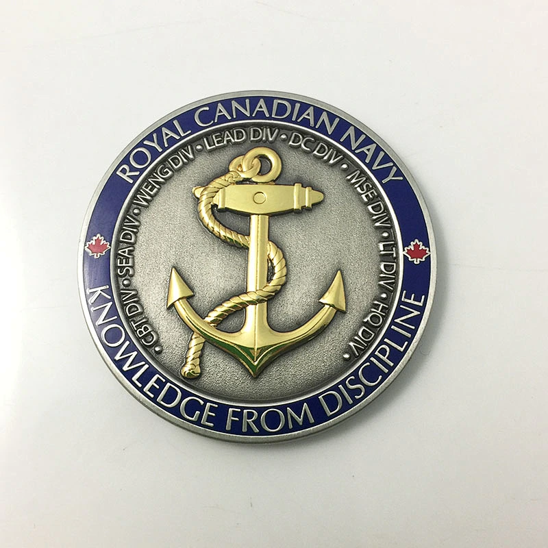 Royal Canadaian navy challenge coin