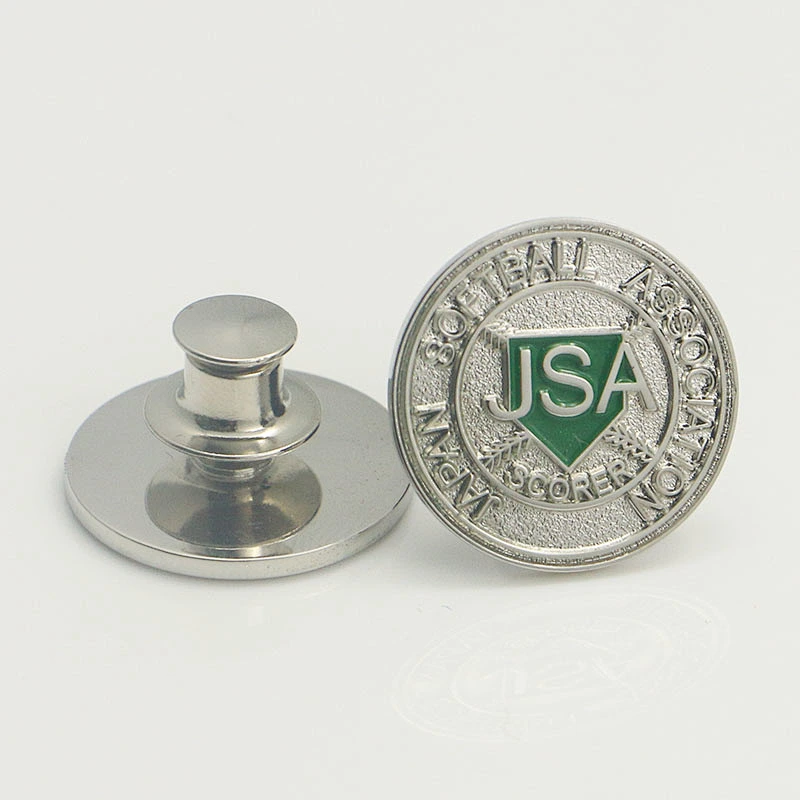 Custom round shape stoving varnish badge