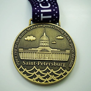 Powerlifting Award Medals