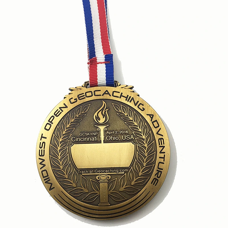 Midwest open geocaching adventure medal