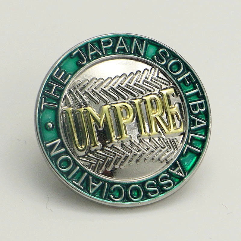Stoving varnish badge