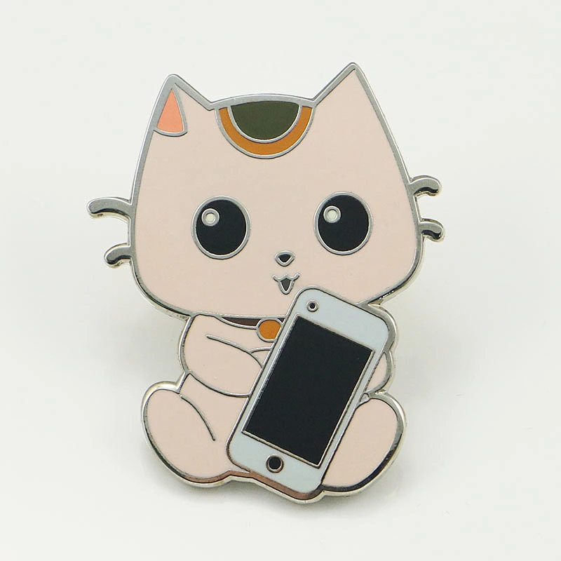 Animal cartoon pin badge
