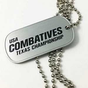 Aluminum dog tag