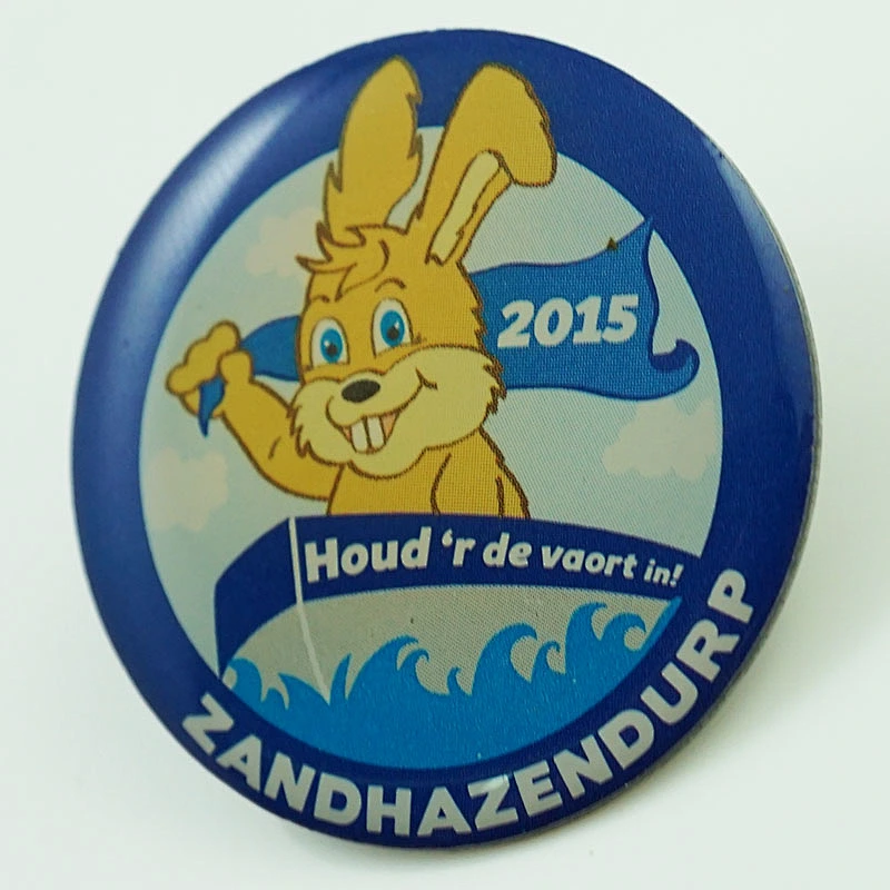 Printing epoxy pin badge