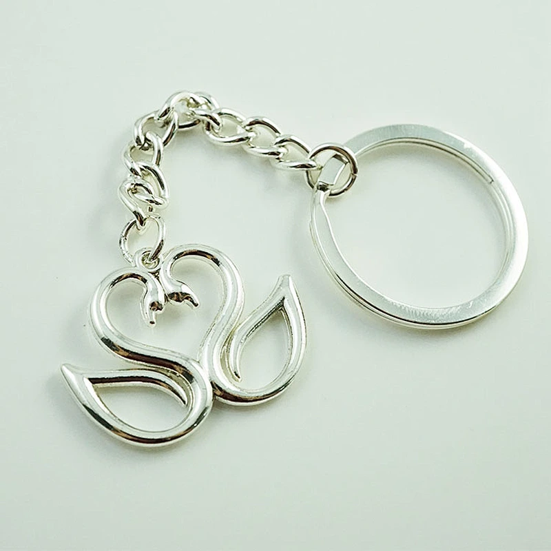 Swan keychain
