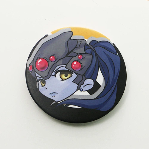 Tin button badge