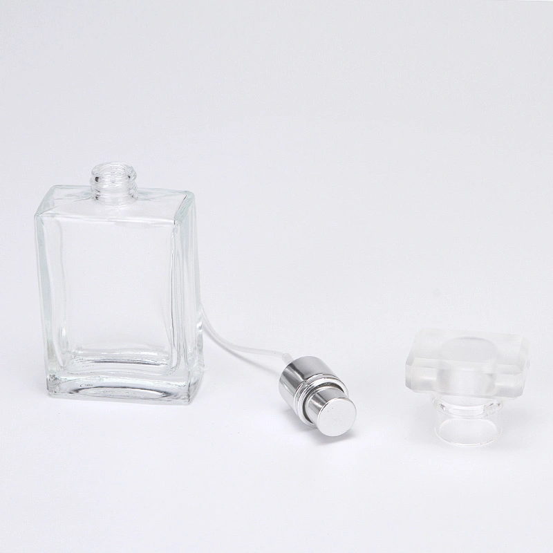 30ml Square Glass Perfume Bottle with Cap
