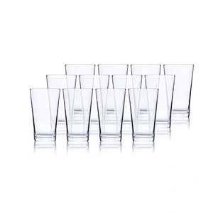 16 oz Glass Tumbler For Water Beer And Juice